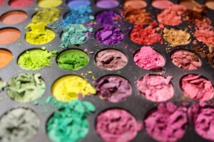 Photo Colorful makeup