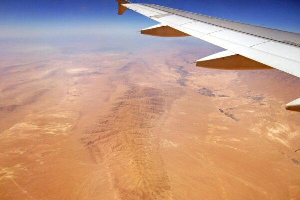 Photo egypt airplane