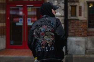 Photo biker jacket
