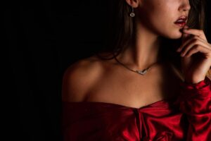 Photo red dress
