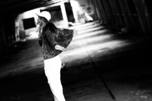 Photo black jeans