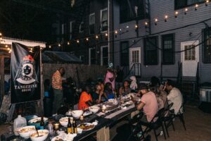 Photo company barbecue